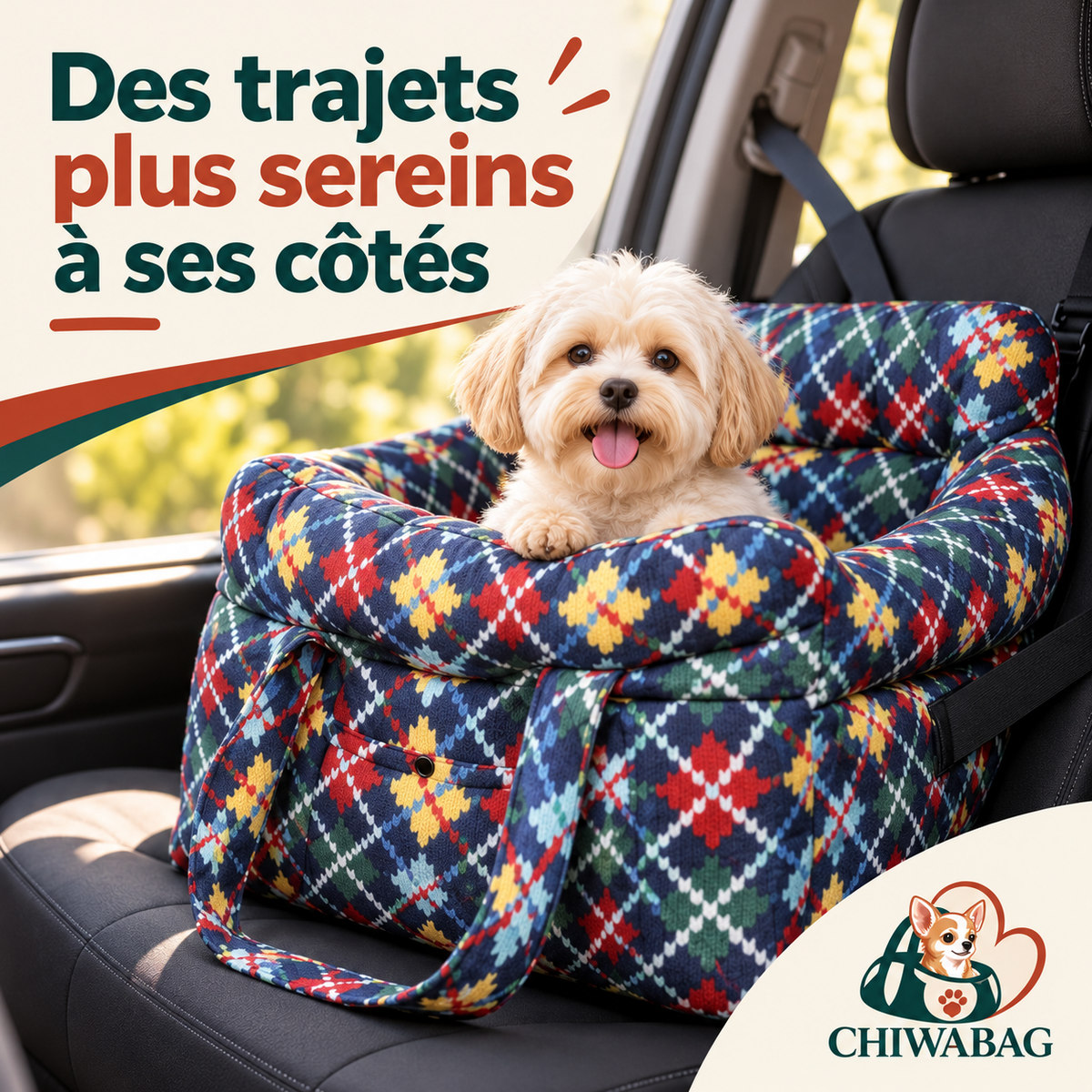 Installé à vos côtés, sans vous gêner