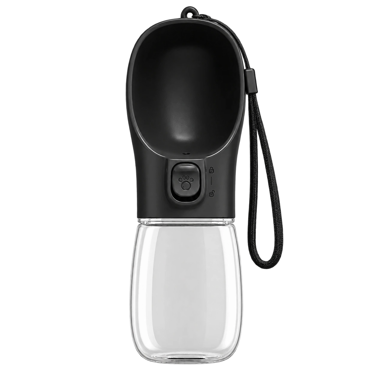 Gourde pour chien portable CHIWABAG 300 ml noire