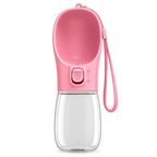 Gourde pour chien portable CHIWABAG 300 ml rose