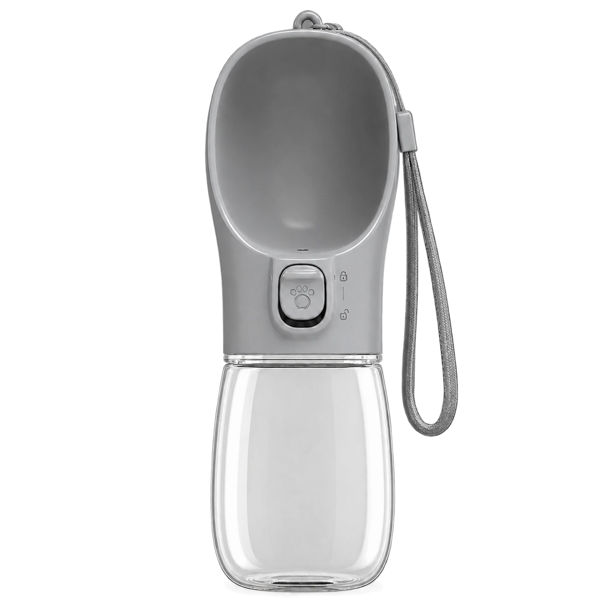 Gourde pour chien portable CHIWABAG 300 ml grise