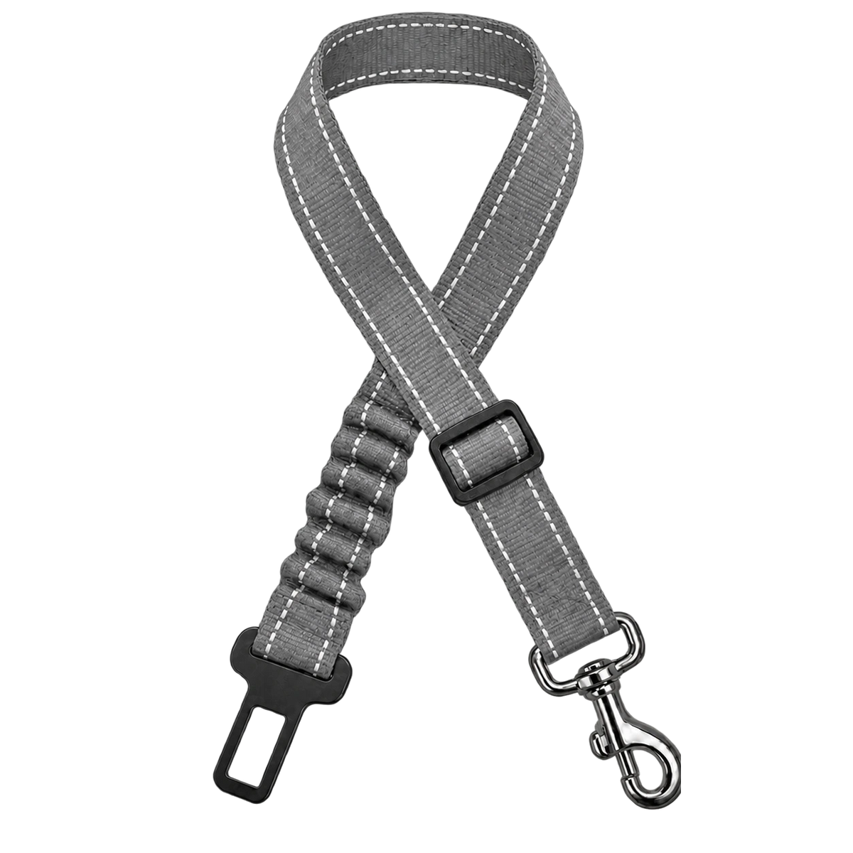 Ceinture de sécurité CHIWABAG grise pour chien