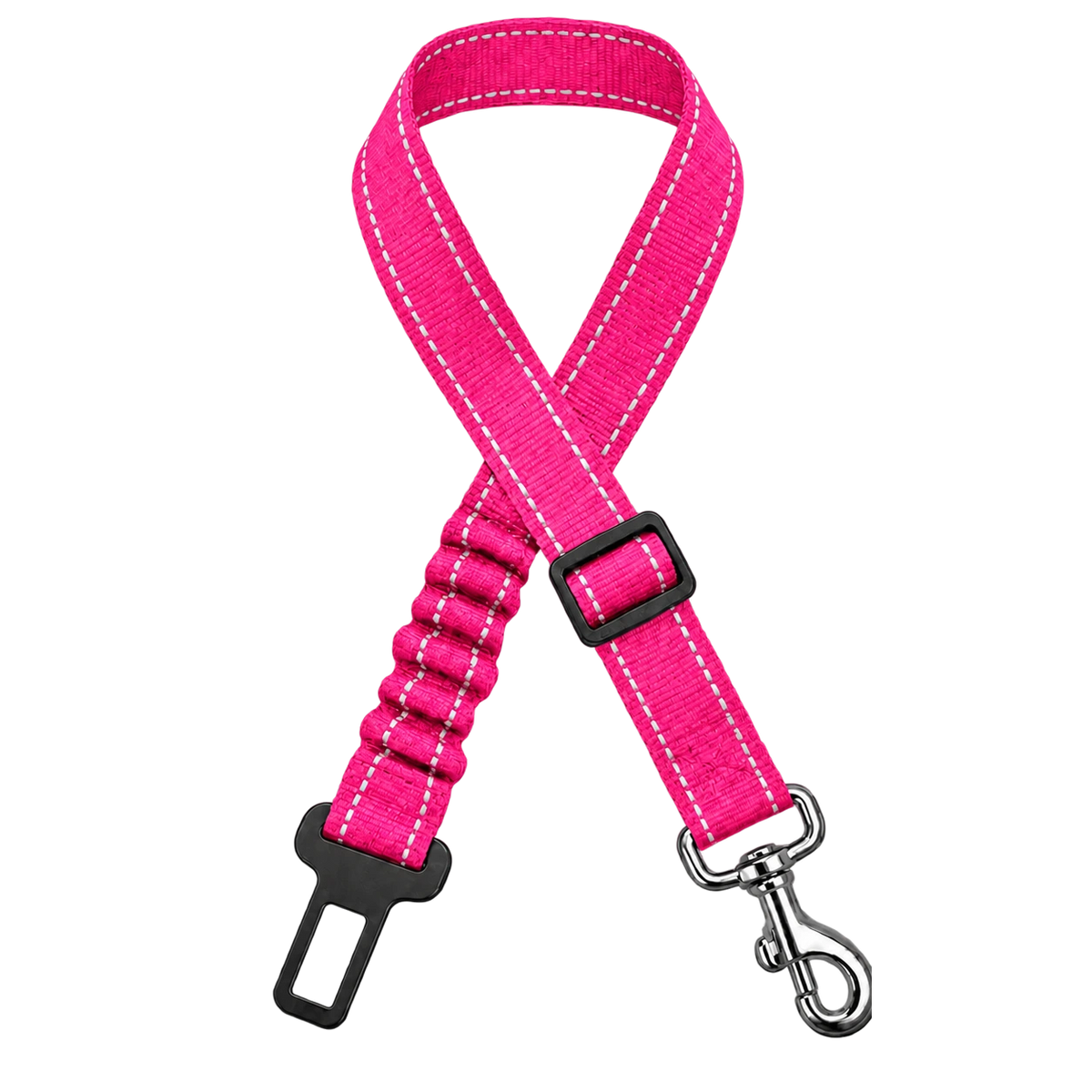 Ceinture de sécurité CHIWABAG rose pour chien
