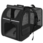Sac à dos extensible CHIWABAG noir pour chien