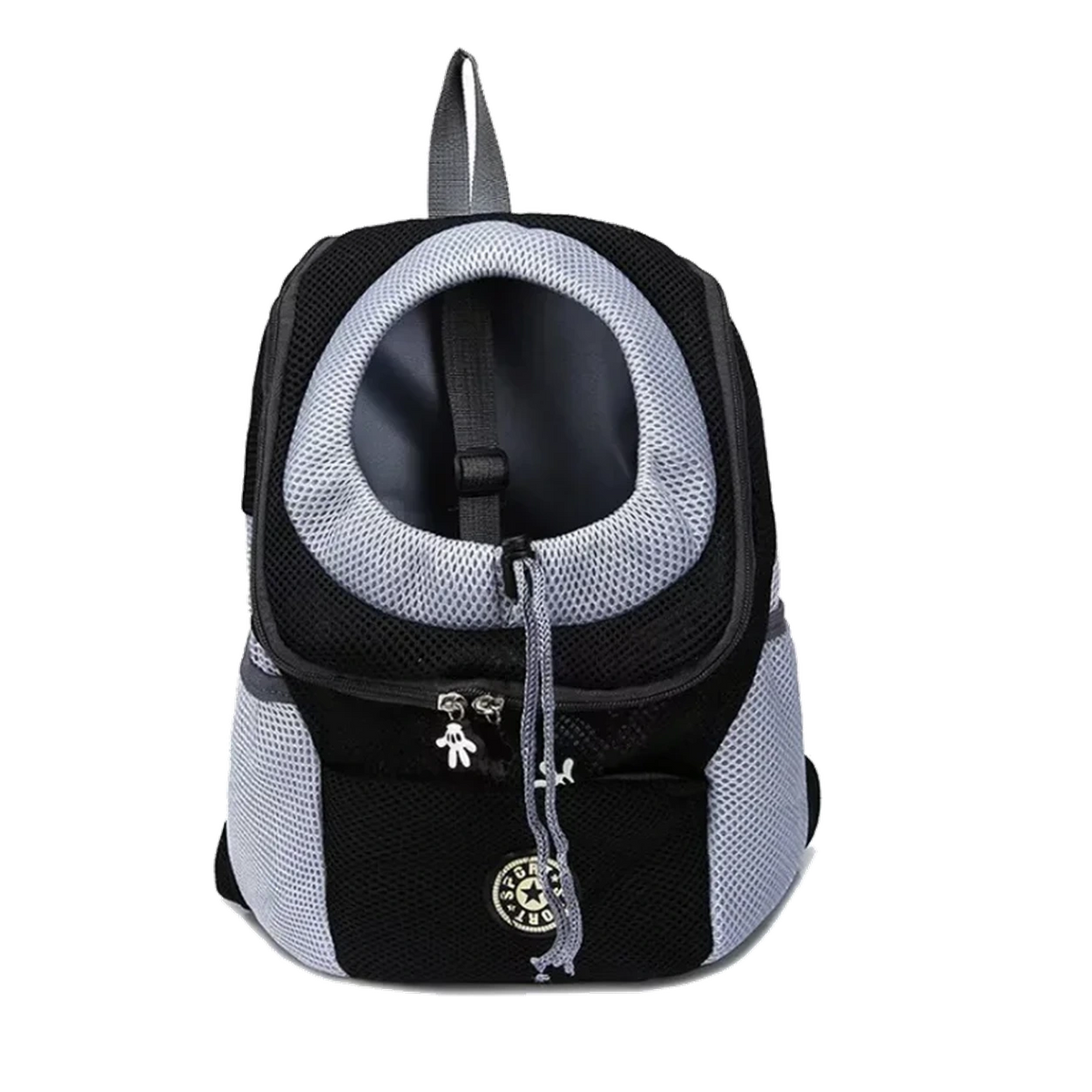 Sac à dos de randonnée CHIWABAG noir pour petit chien