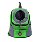 Sac à dos de randonnée CHIWABAG vert pour petit chien