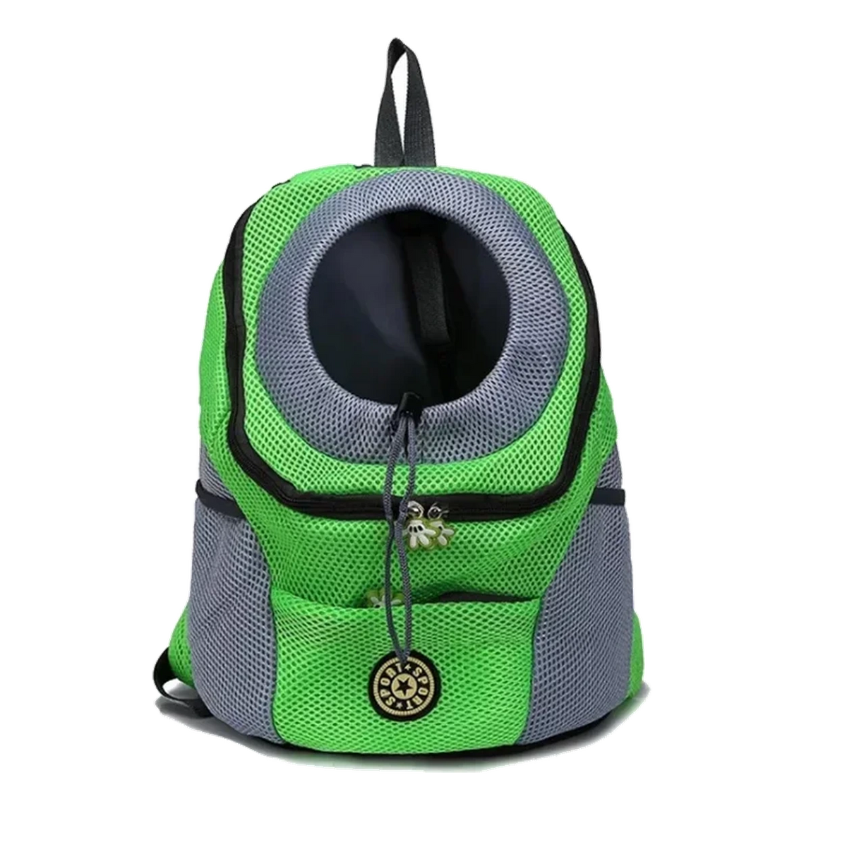 Sac à dos de randonnée CHIWABAG vert pour petit chien