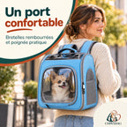 Sac à dos de transport 2 en 1 CHIWABAG avec bretelles rembourrées