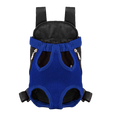 Sac à dos porte-chien ventral, en maille - Bleu / M, Bleu / L, Bleu / S