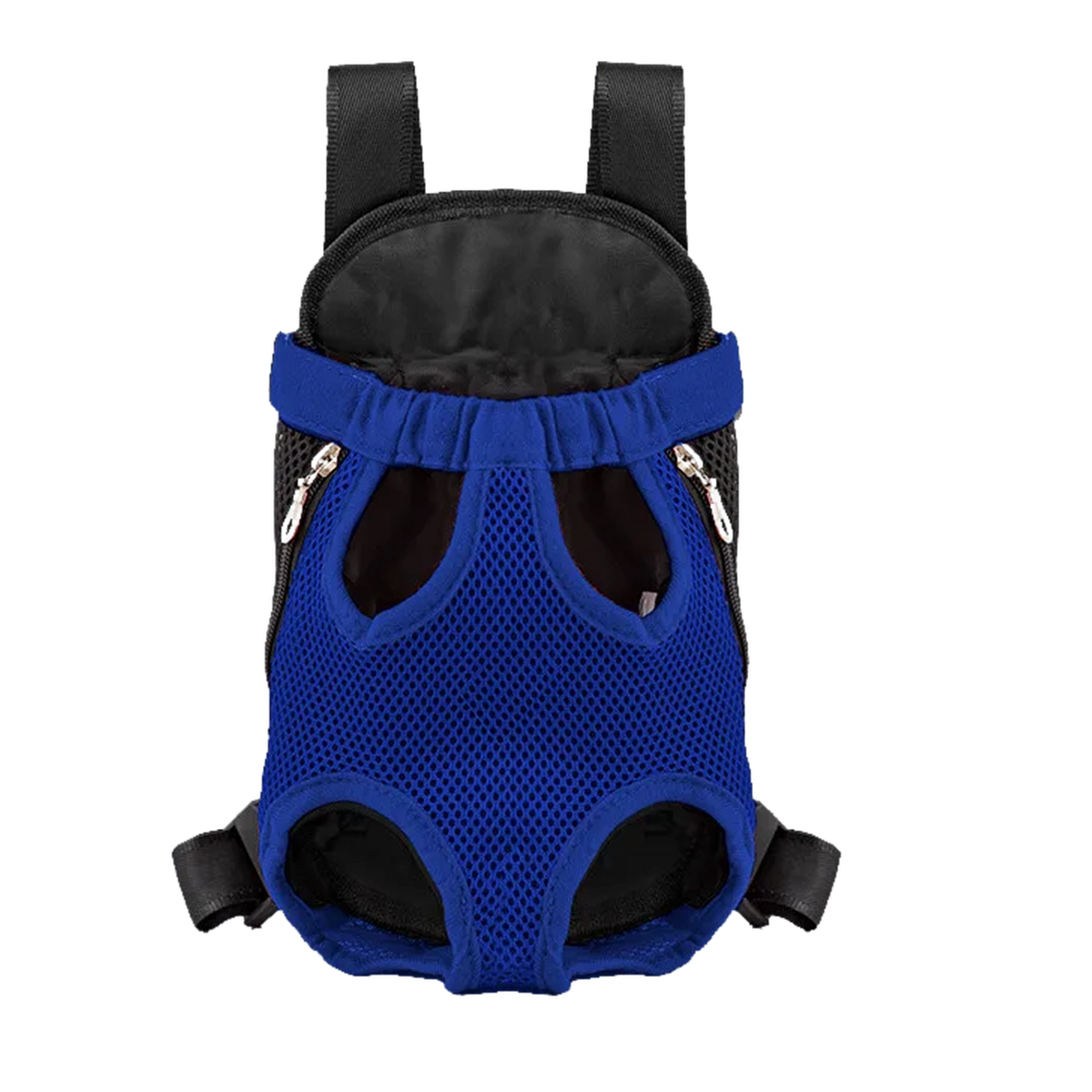 Sac à dos porte-chien ventral, en maille - Bleu / M, Bleu / L, Bleu / S