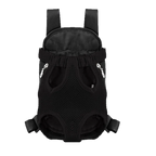 Sac à dos porte-chien ventral, en maille - Noir / S, Noir / M, Noir / L